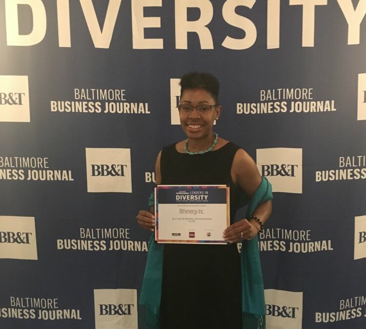 Bithenergy Accepts Bbj Leaders in Diversity Award